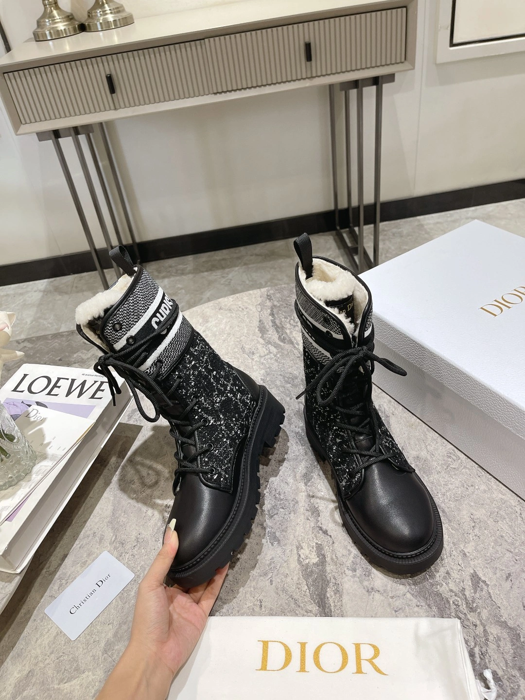 COCO-- 4ior KCI974CWS_S29X Heel height：3.5CM cowhide wool item:D-X158J1503